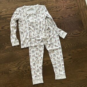 Girls Roller Rabbit size 10 llama pajamas